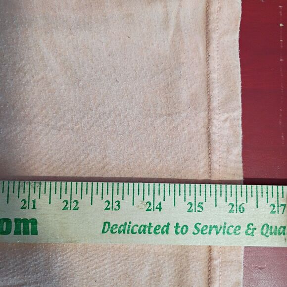 Buckle American Fighter Men's T Shirt Peach Gray Double Sided M - Picture 6 of 9